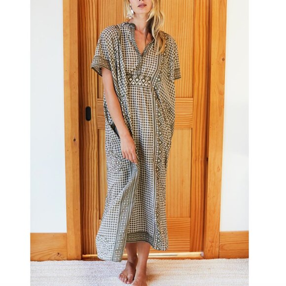 EMERSON FRY Caftan Moss Organic Cotton - Picture 2 of 11